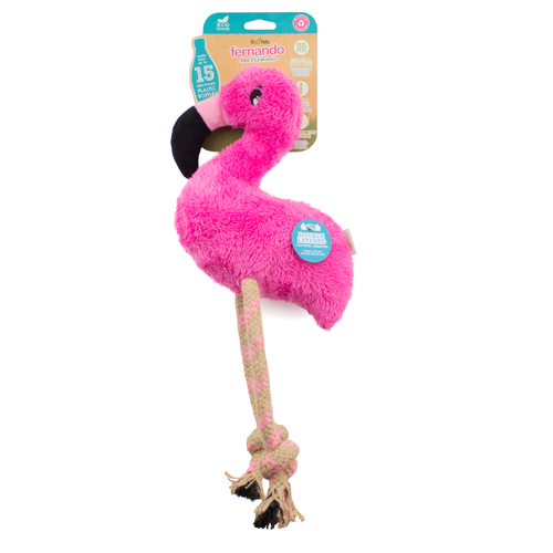 Beco Pets Plüsch Spielzeug Flamingo