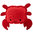 Beco Plush Catnip Toy - Crab